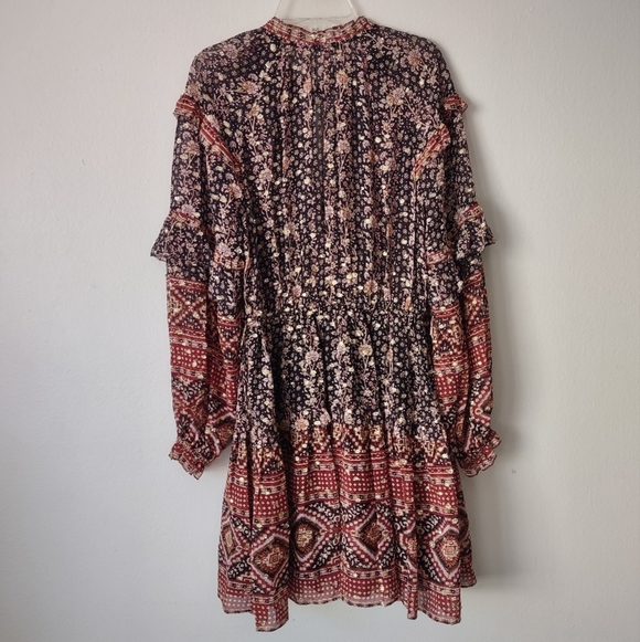 Ulla Johnson 2 Erisa silk floral print mini dress - Picture 8 of 16